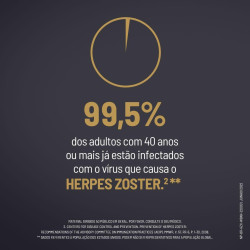 Vacina Herpes Zóster (Shingrix® GSK) - 2 doses